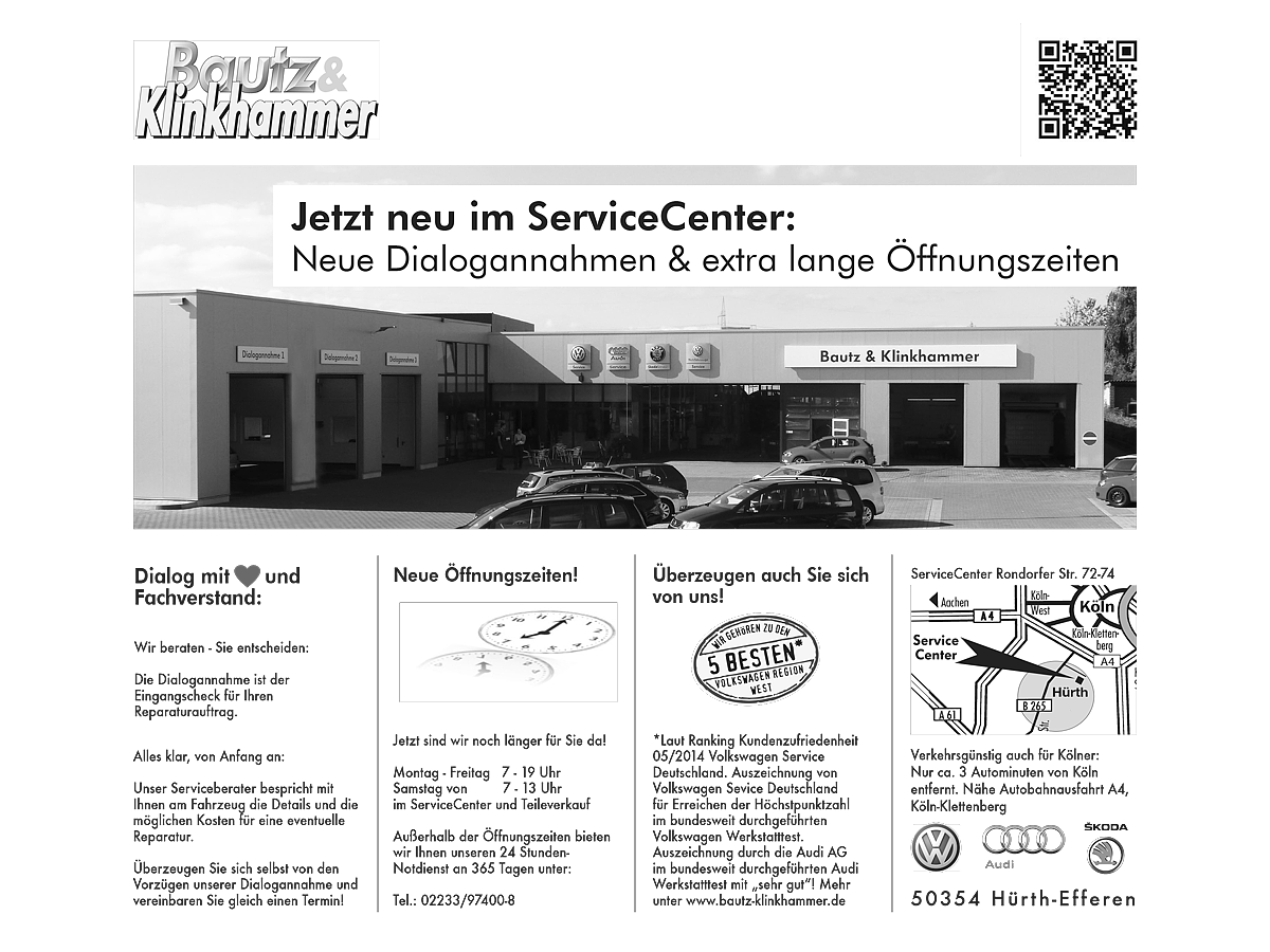 Jetzt neu im ServiceCenter