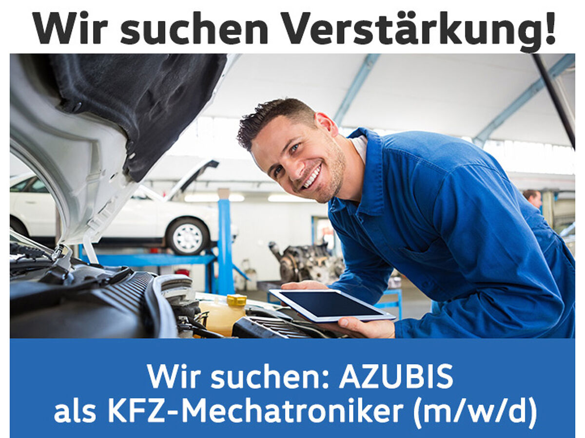 Auszubildender zum KFZ-Mechatroniker (m/w/d)