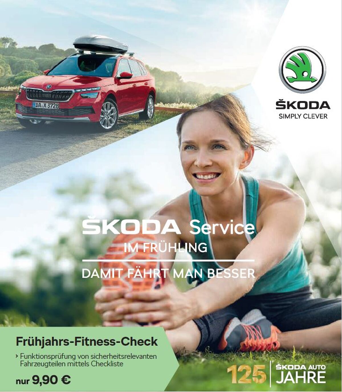 SKODA Service - im Frühling