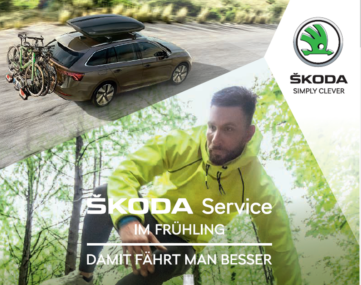 SKODA Service - Frühling